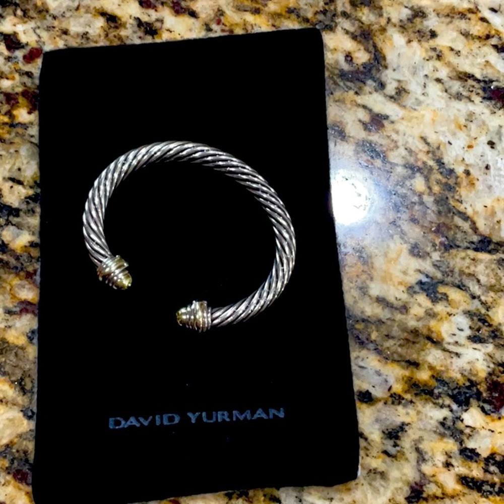David Yurman Dome Cable Cuff 7mm
